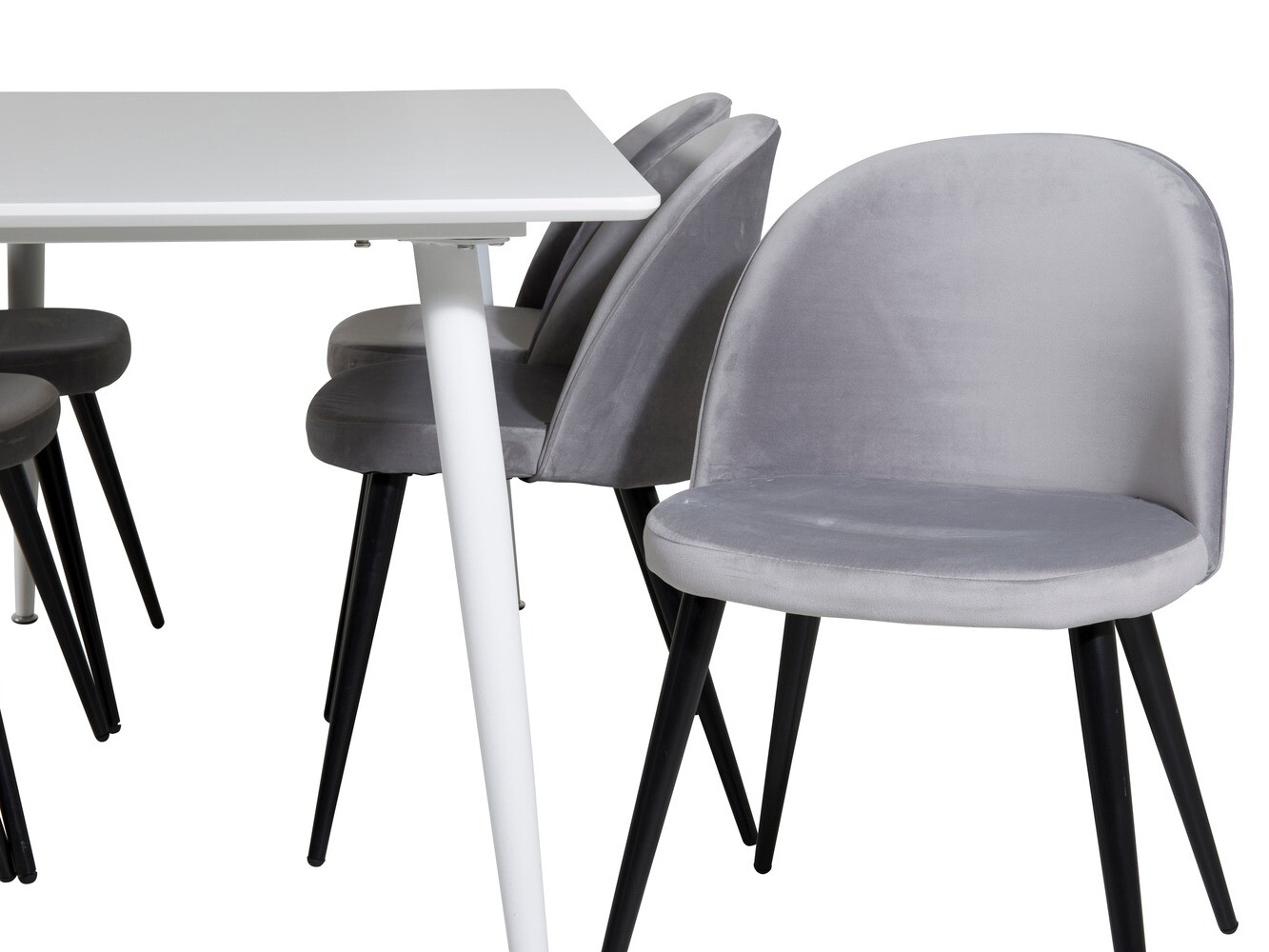 Dining set Dallas 1624 (Grey)