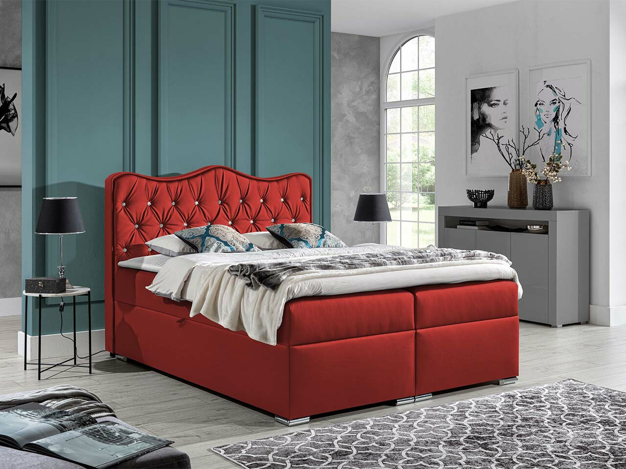 Continental bed Tectum (Soft 010A)