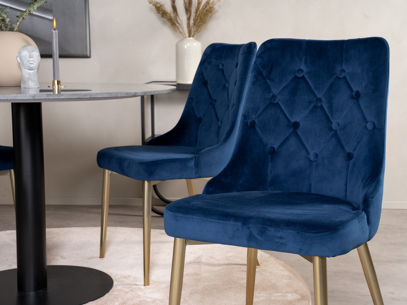 Dining set Dallas 1627 (Blue)