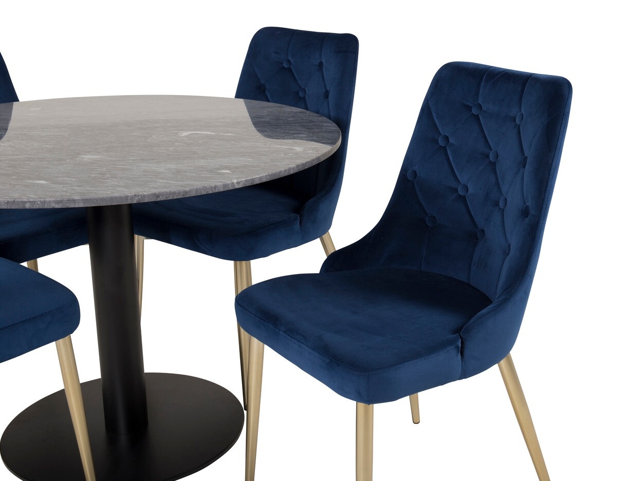 Dining set Dallas 1627 (Blue)