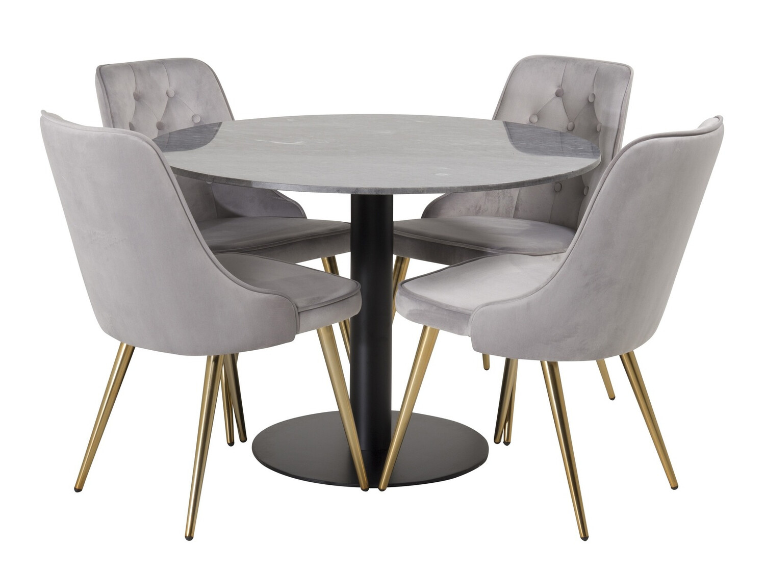 Dining set Dallas 1627 (Grey)