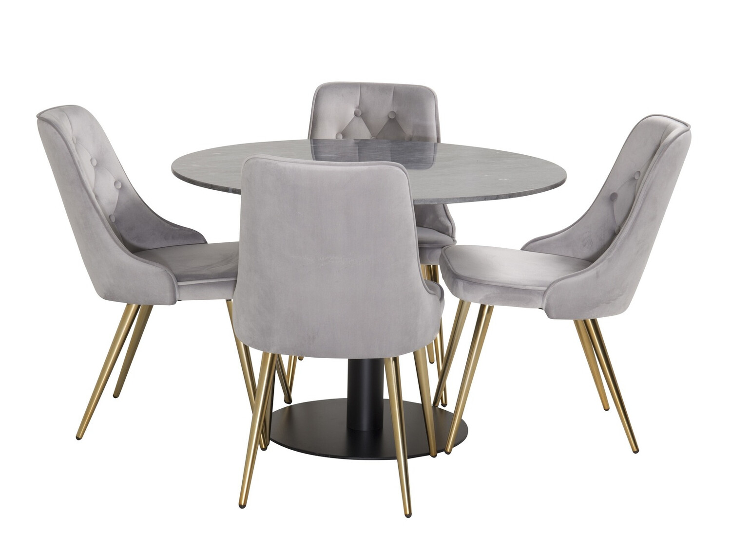 Dining set Dallas 1627 (Grey)