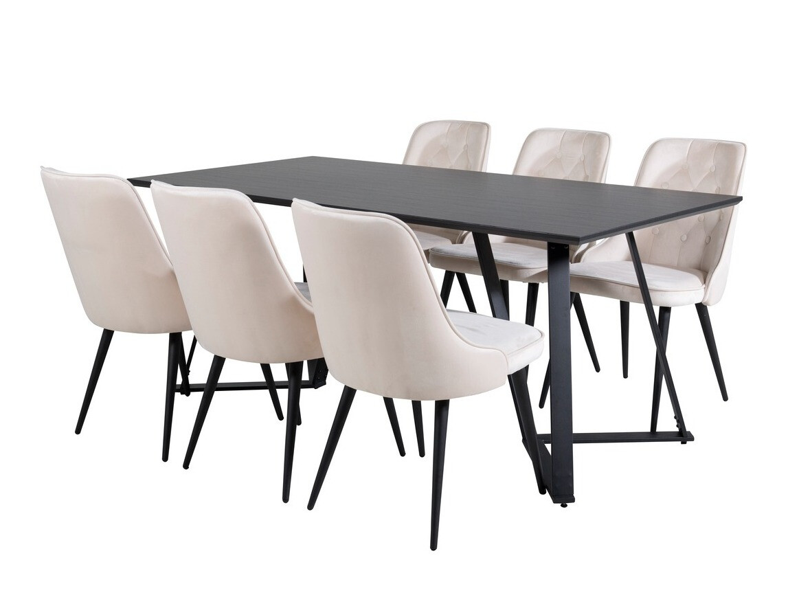 Dining set Dallas 1628 (Beige)