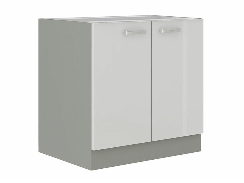 Modular cabinet with doors Multi White 112