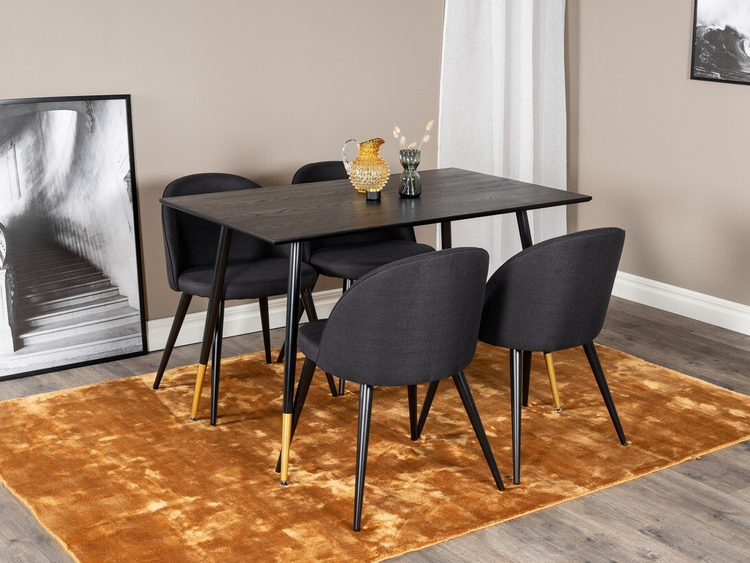 Dining set Dallas 1692 (Black)