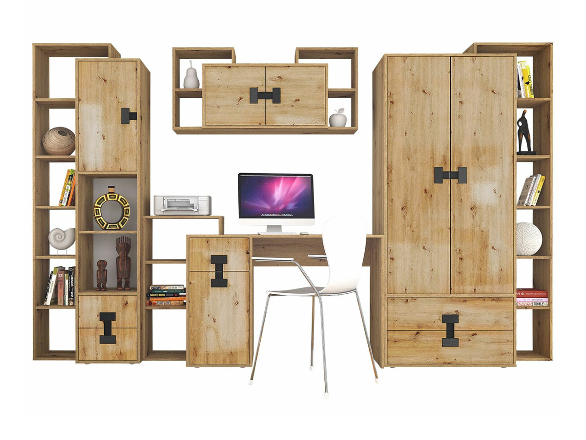 Home office set Florevi 104 (Artisan oak)