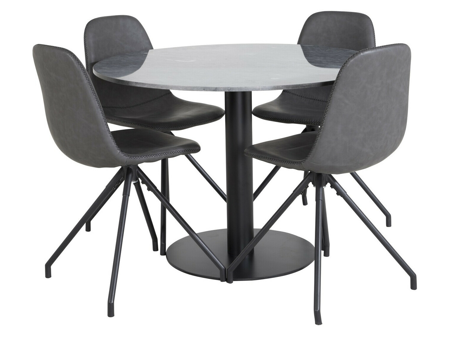 Dining set Dallas 2629 (Black)
