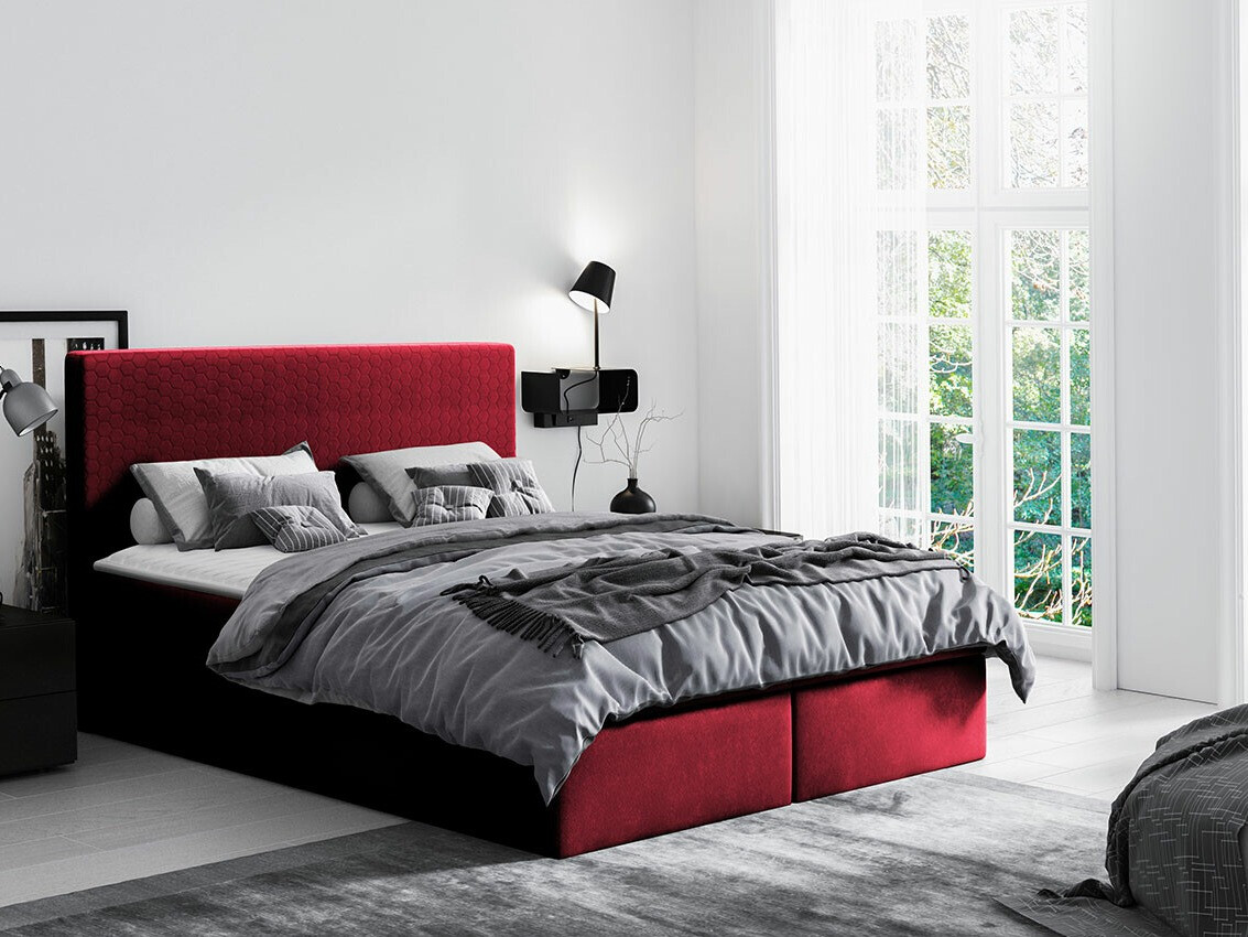 Continental bed Baltimore 126 (Velluto 7)