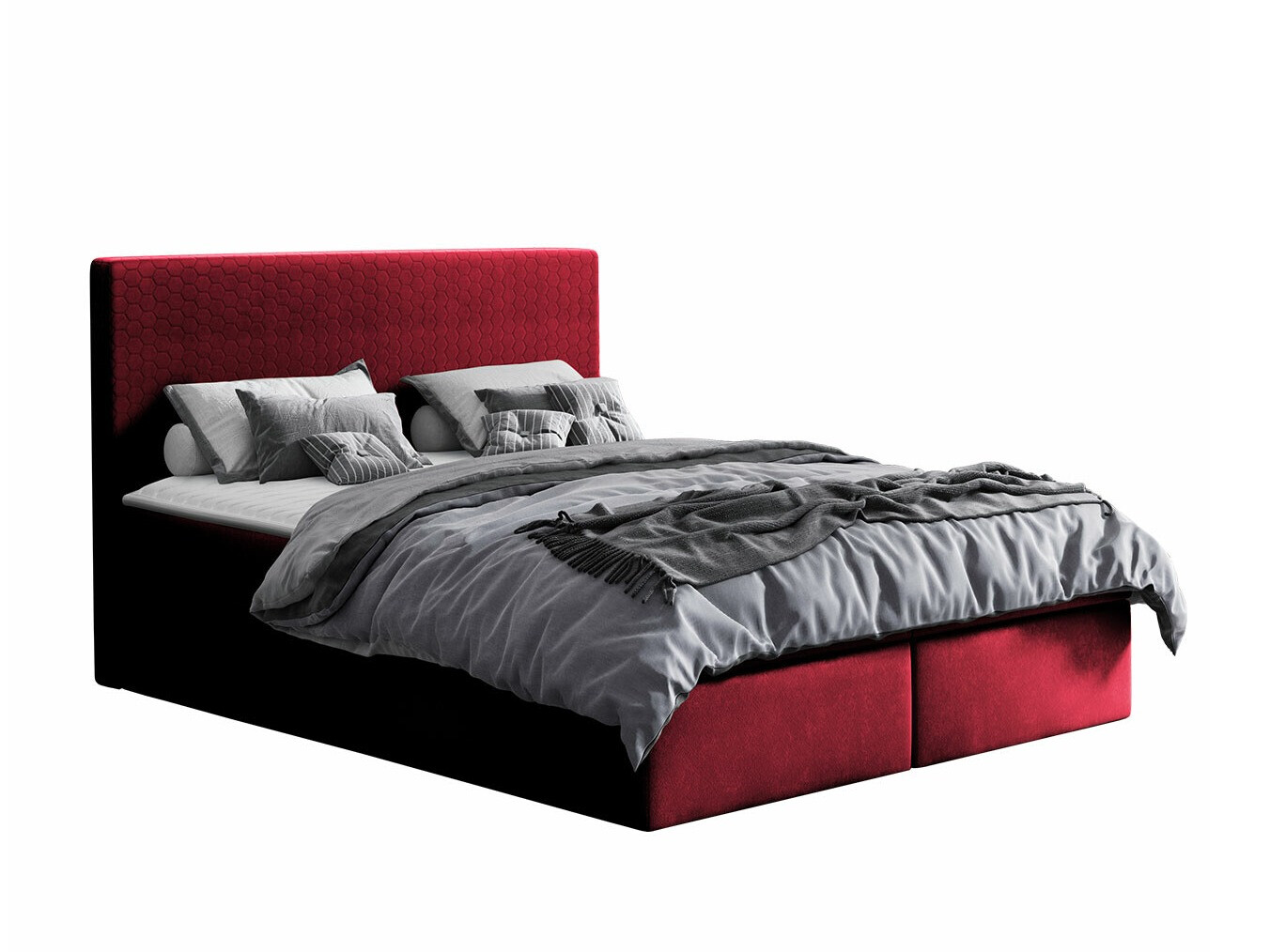 Continental bed Nix (Velluto 7)
