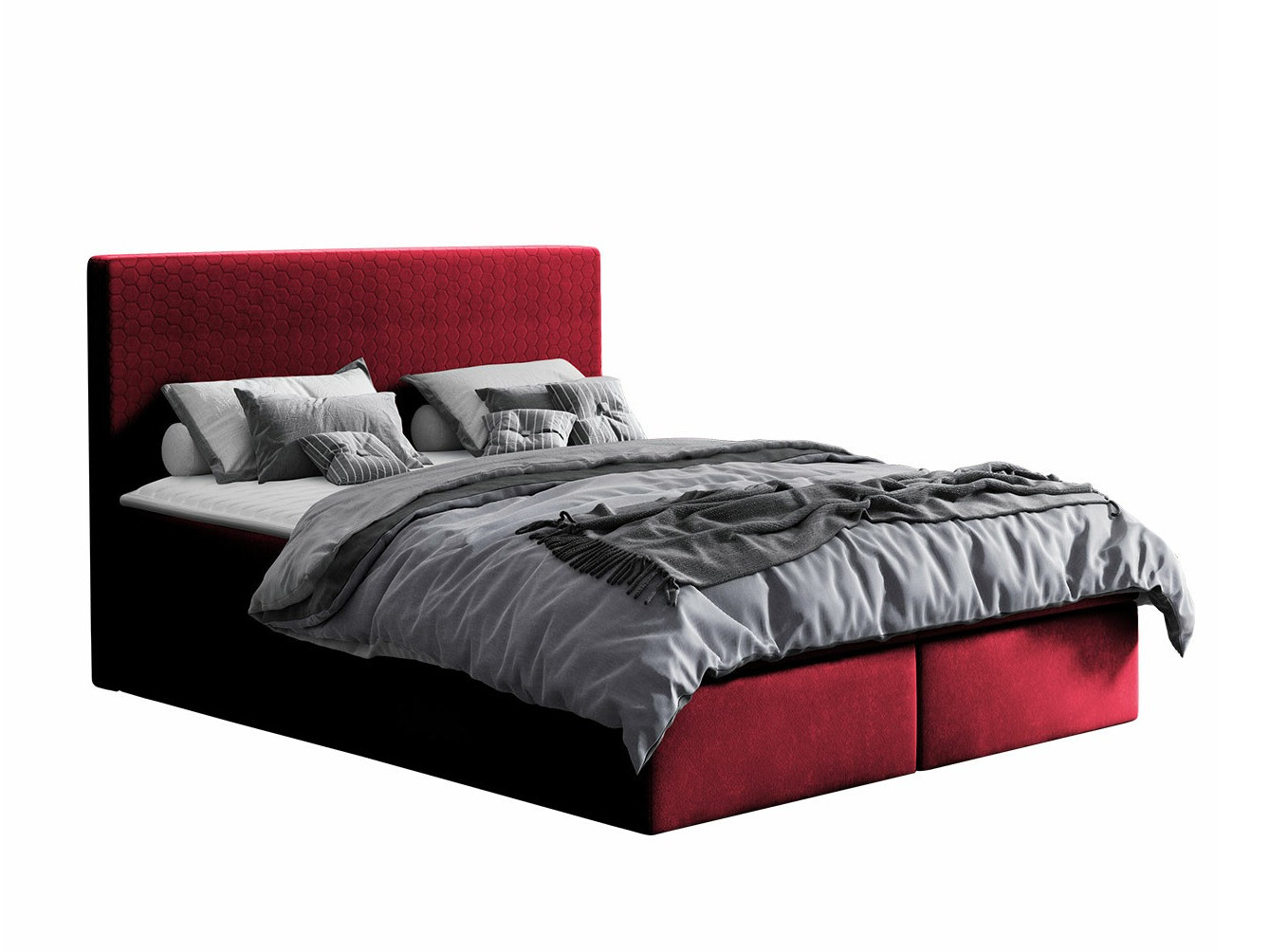 Continental bed Nix (Velluto 7)