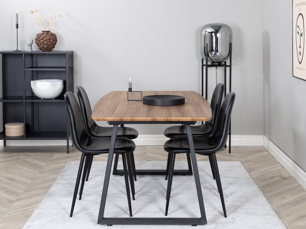 Dining set Dallas 330 (Black)