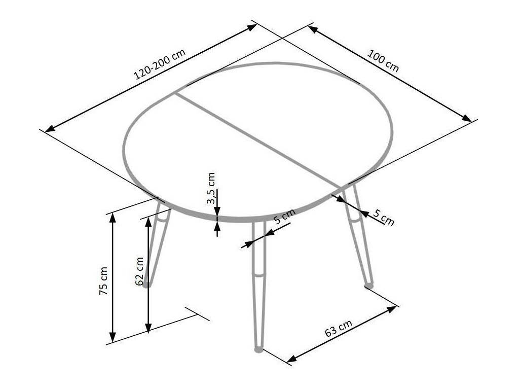 Dining set Houston Humus