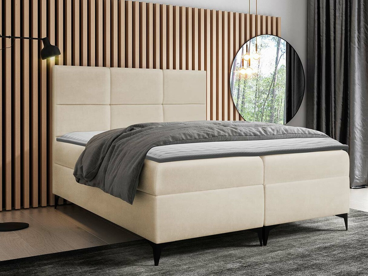 Continental bed Baltimore 133 (Magic Velvet 2250)