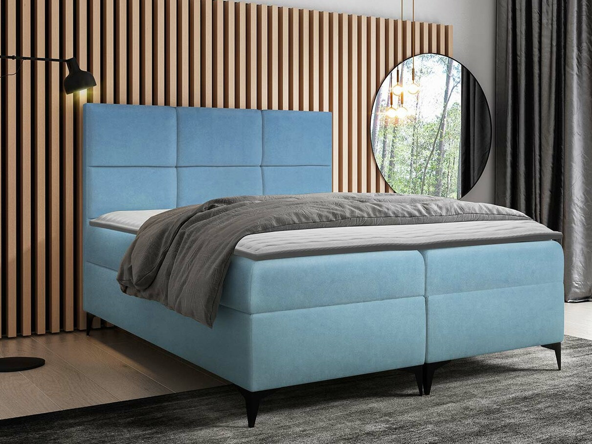 Continental bed Baltimore 133 (Magic Velvet 2260)