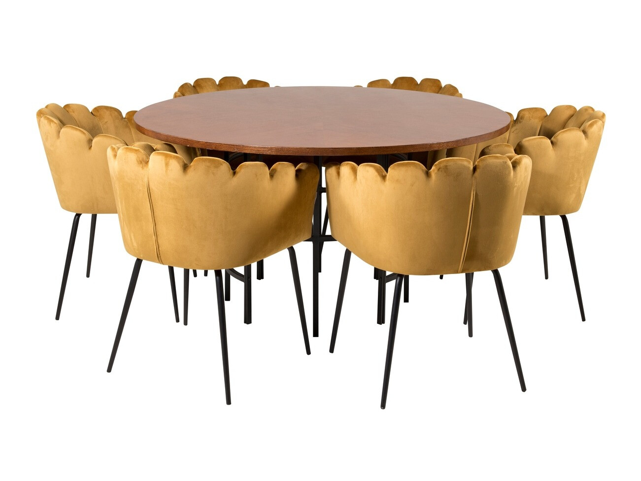 Dining set Dallas 311 (Yellow + Black)