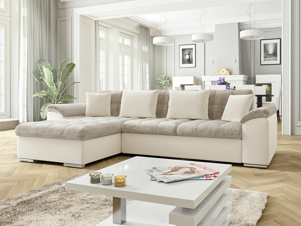Corner sofa Comfivo 107 (Magic Velvet 2250 + Miu 2041)