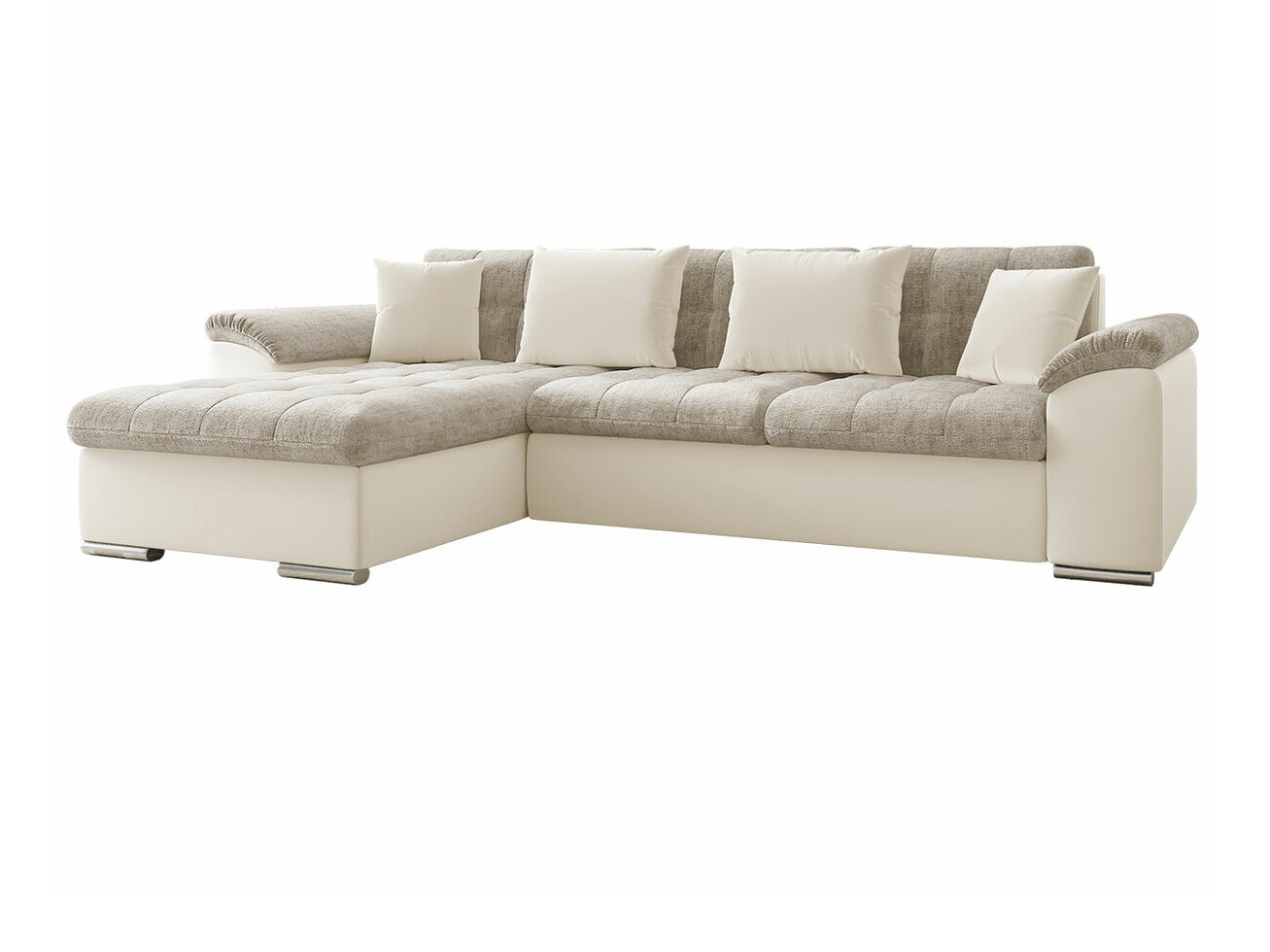 Corner sofa Comfivo Mica (Magic Velvet 2250 + Miu 2041)
