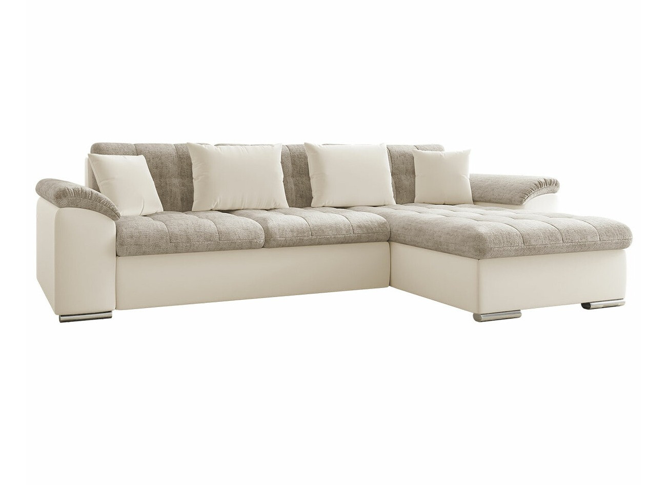 Corner sofa Comfivo Mica (Magic Velvet 2250 + Miu 2041)