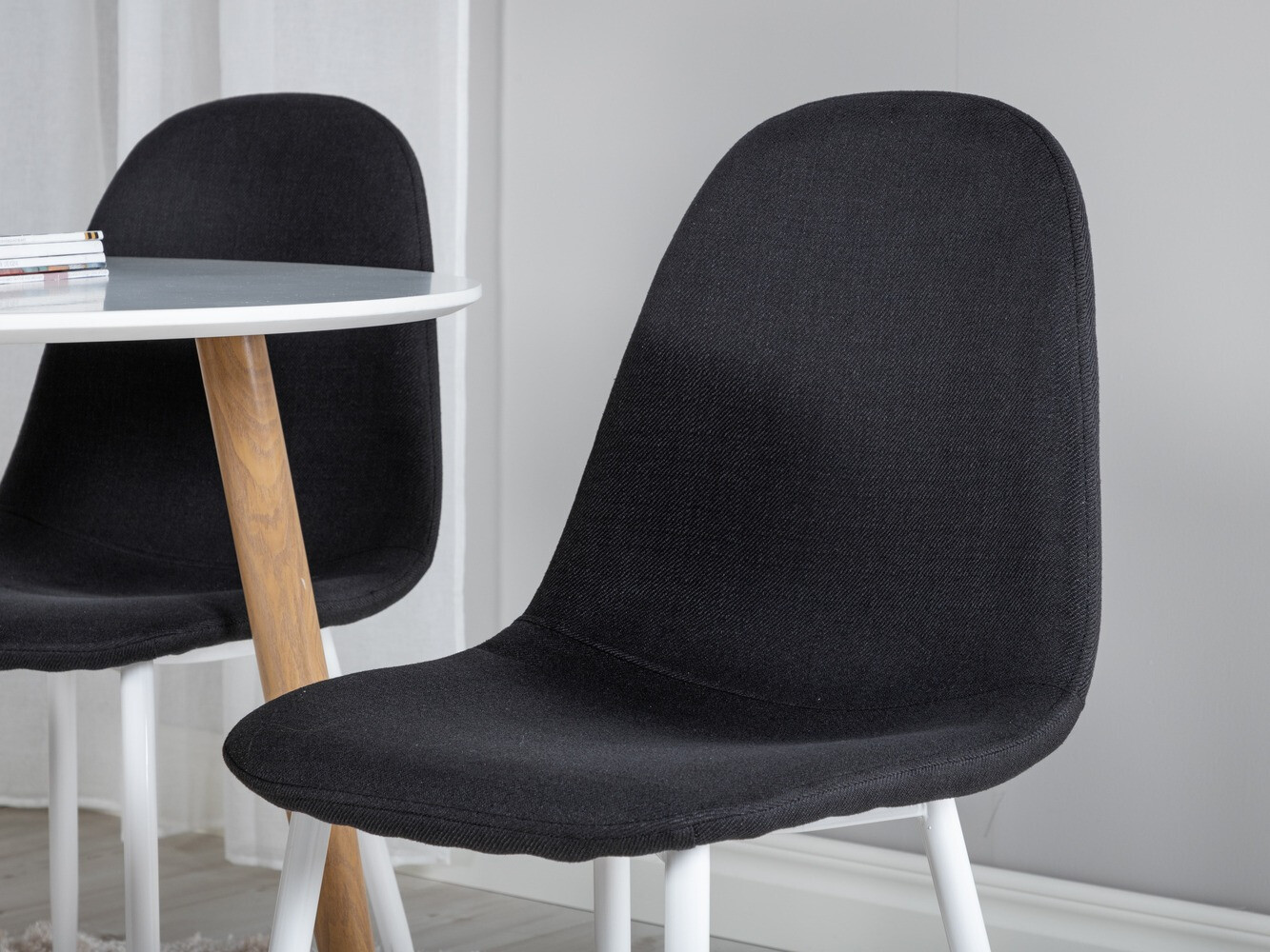 Dining set Dallas 291 (Black + White)