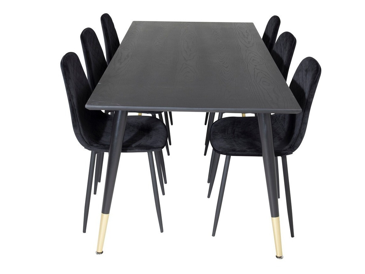 Dining set Dallas 1259 (Black)
