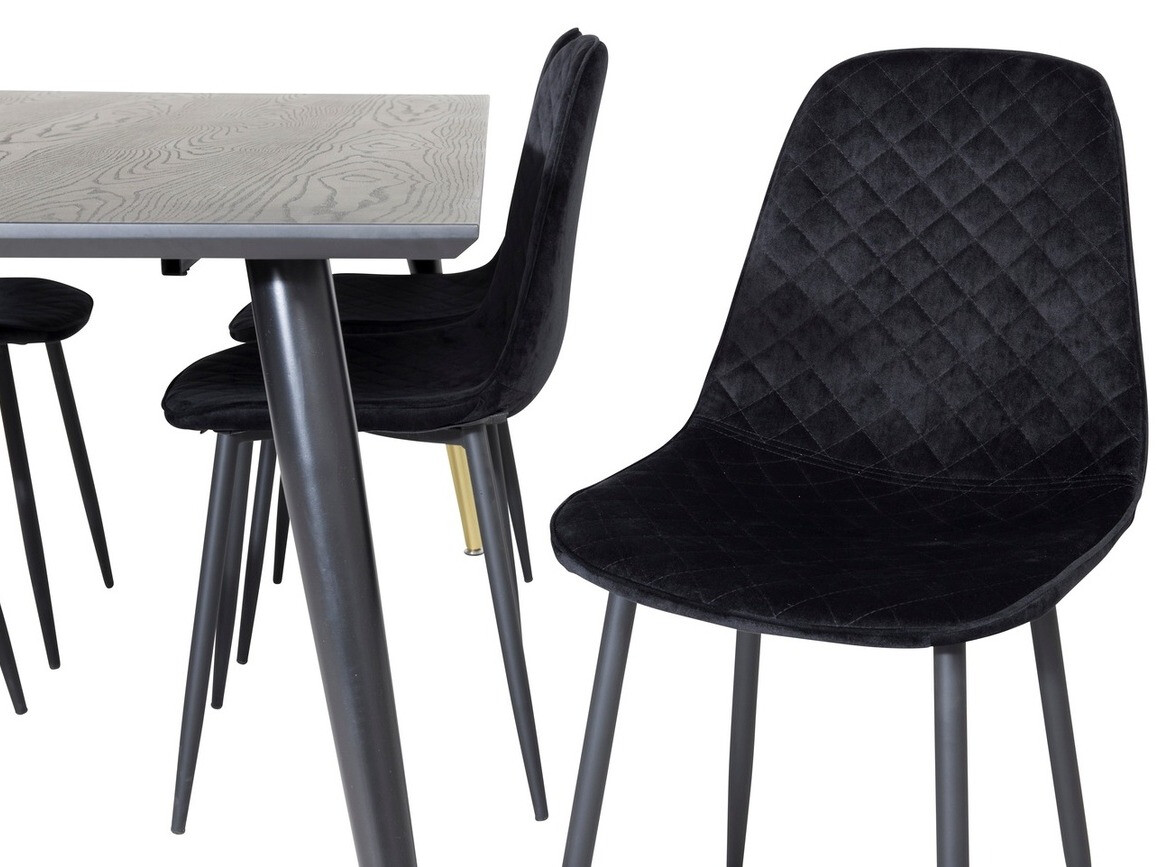 Dining set Dallas 1259 (Black)