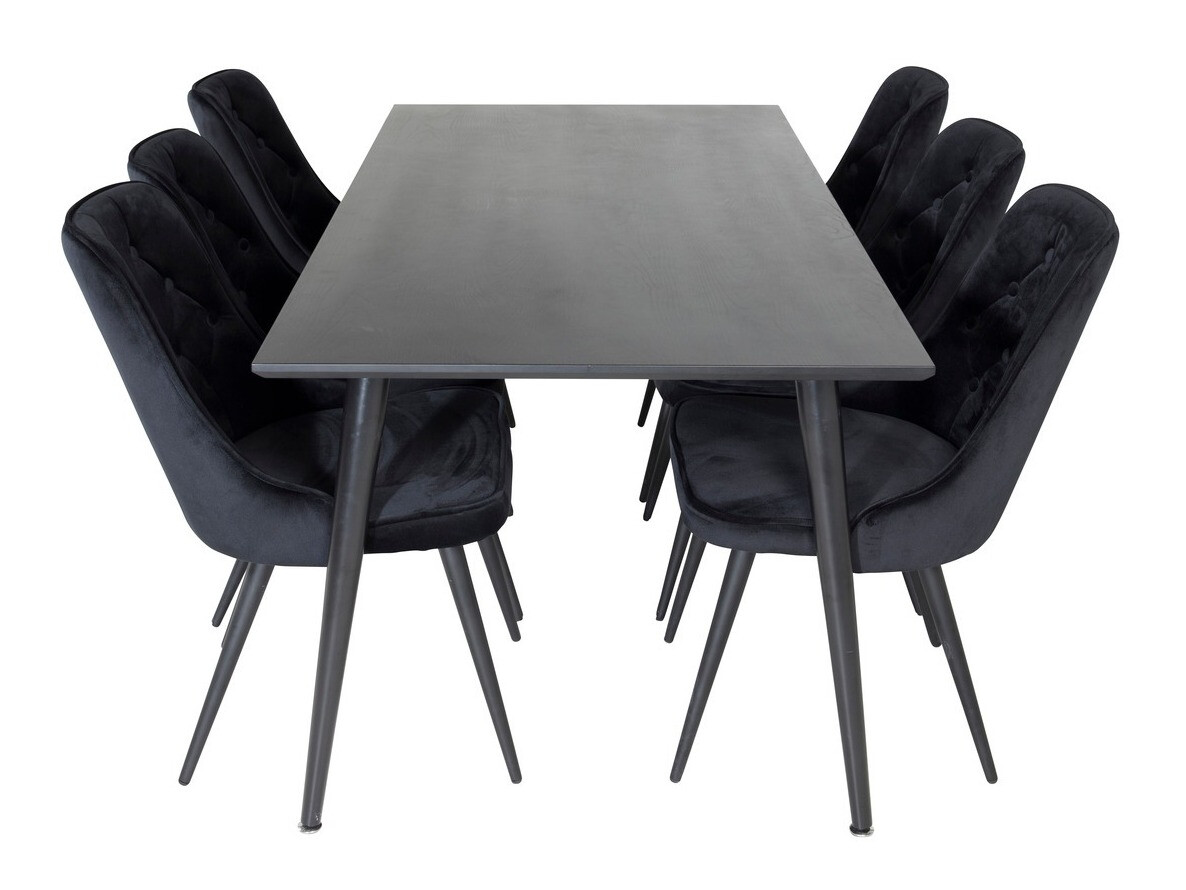 Dining set Dallas 1336 (Black)
