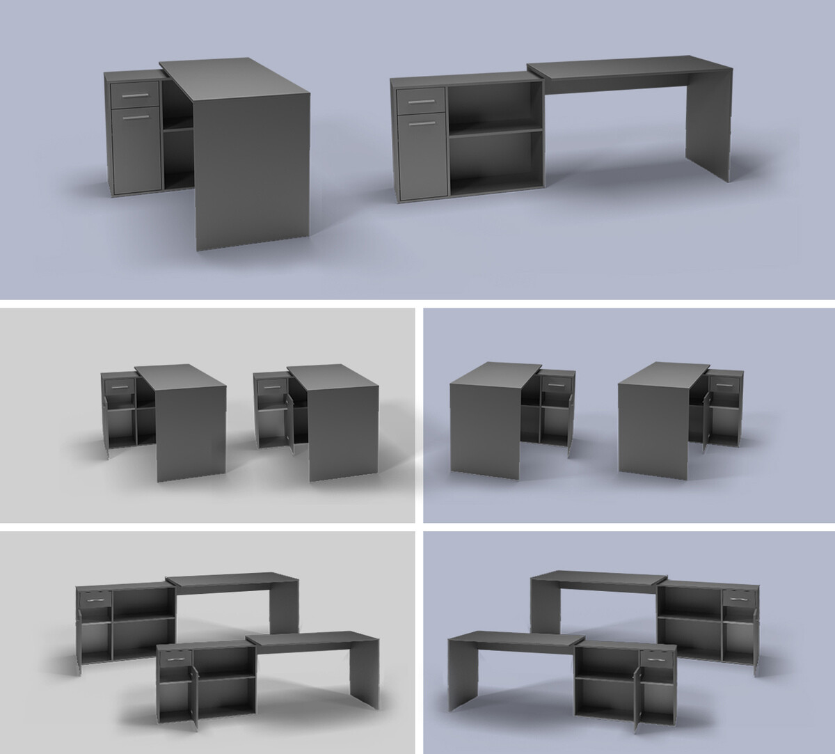 Corner desk Affectus