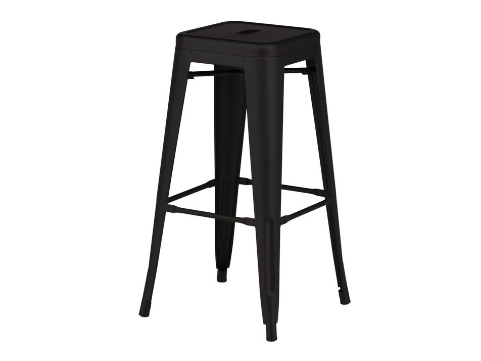Bar stool Dallas 3201 (Matte black)