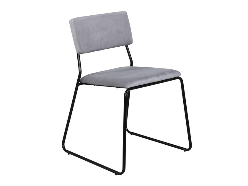Chair Dallas 2613 (Light grey + Black)