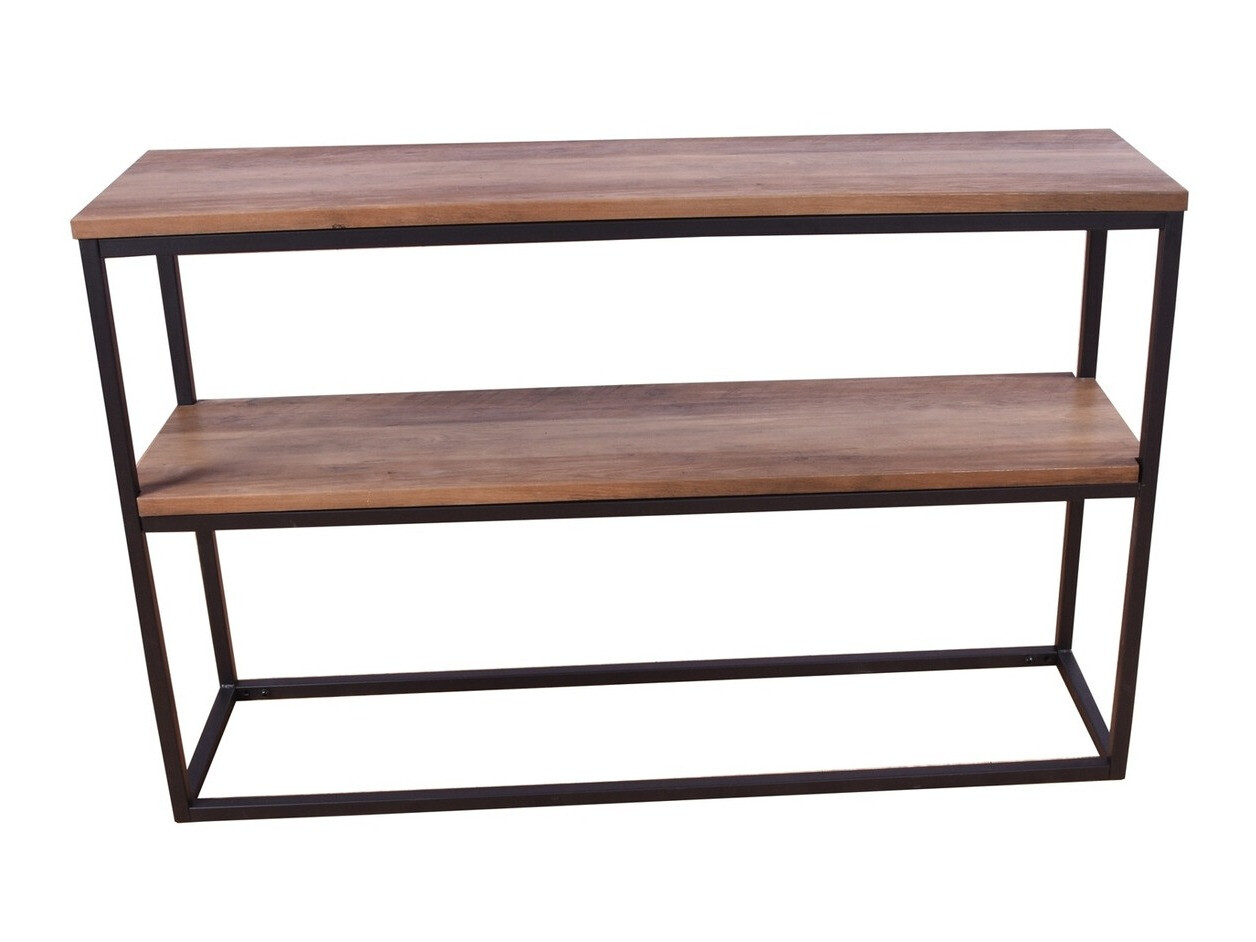 Console table Dallas 2521 (Light brown + Black)