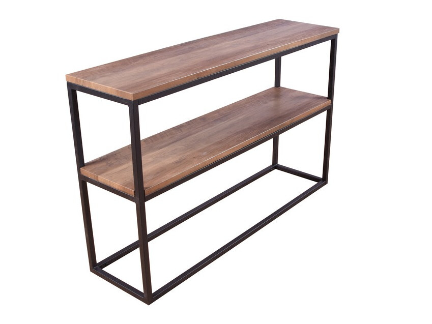 Console table Dallas 2521 (Light brown + Black)