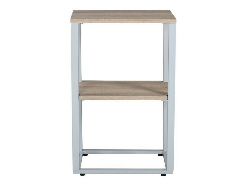 Side table Dallas 3219 (Grey + Light brown)