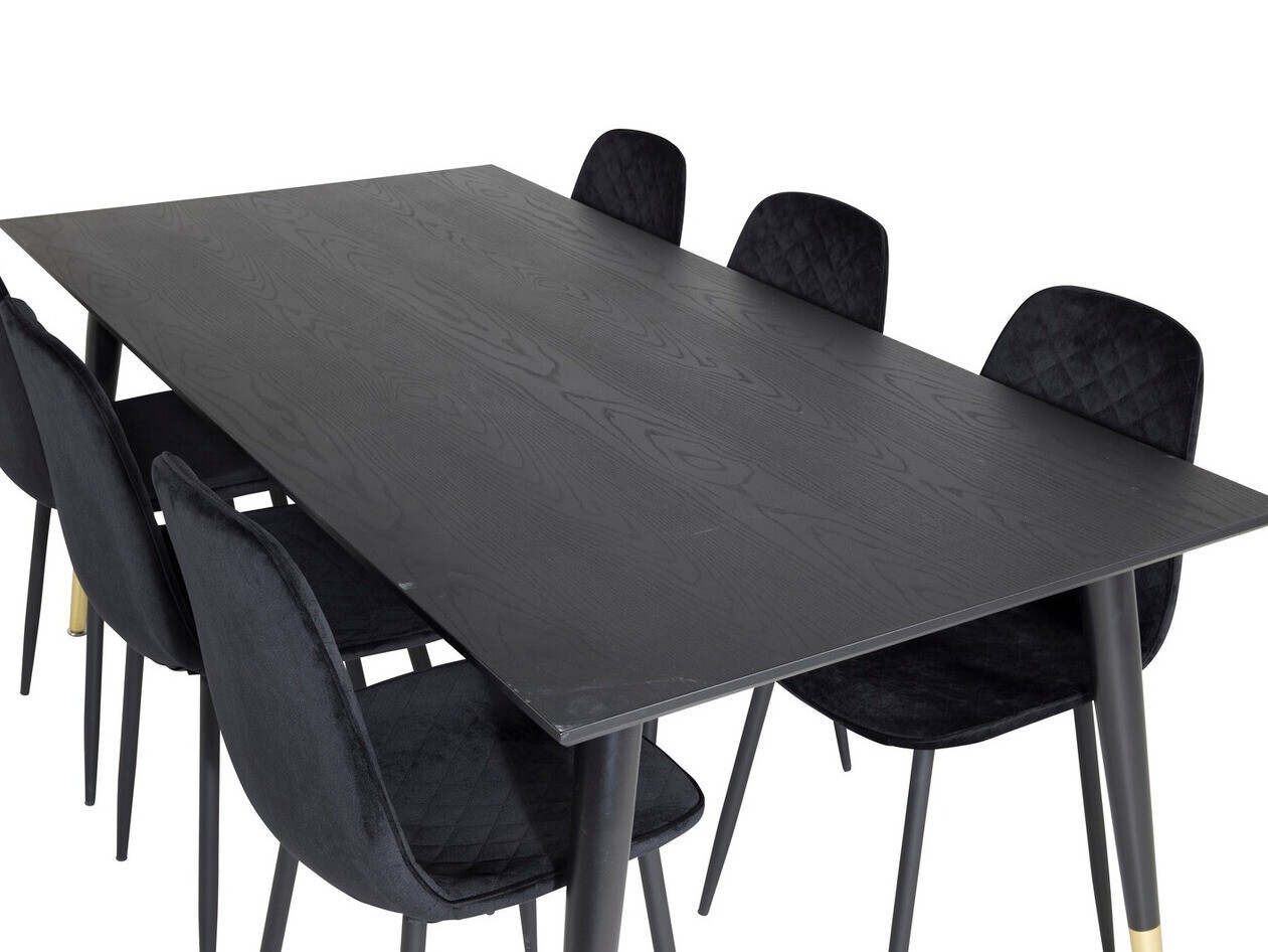 Dining set Dallas 1259 (Black)