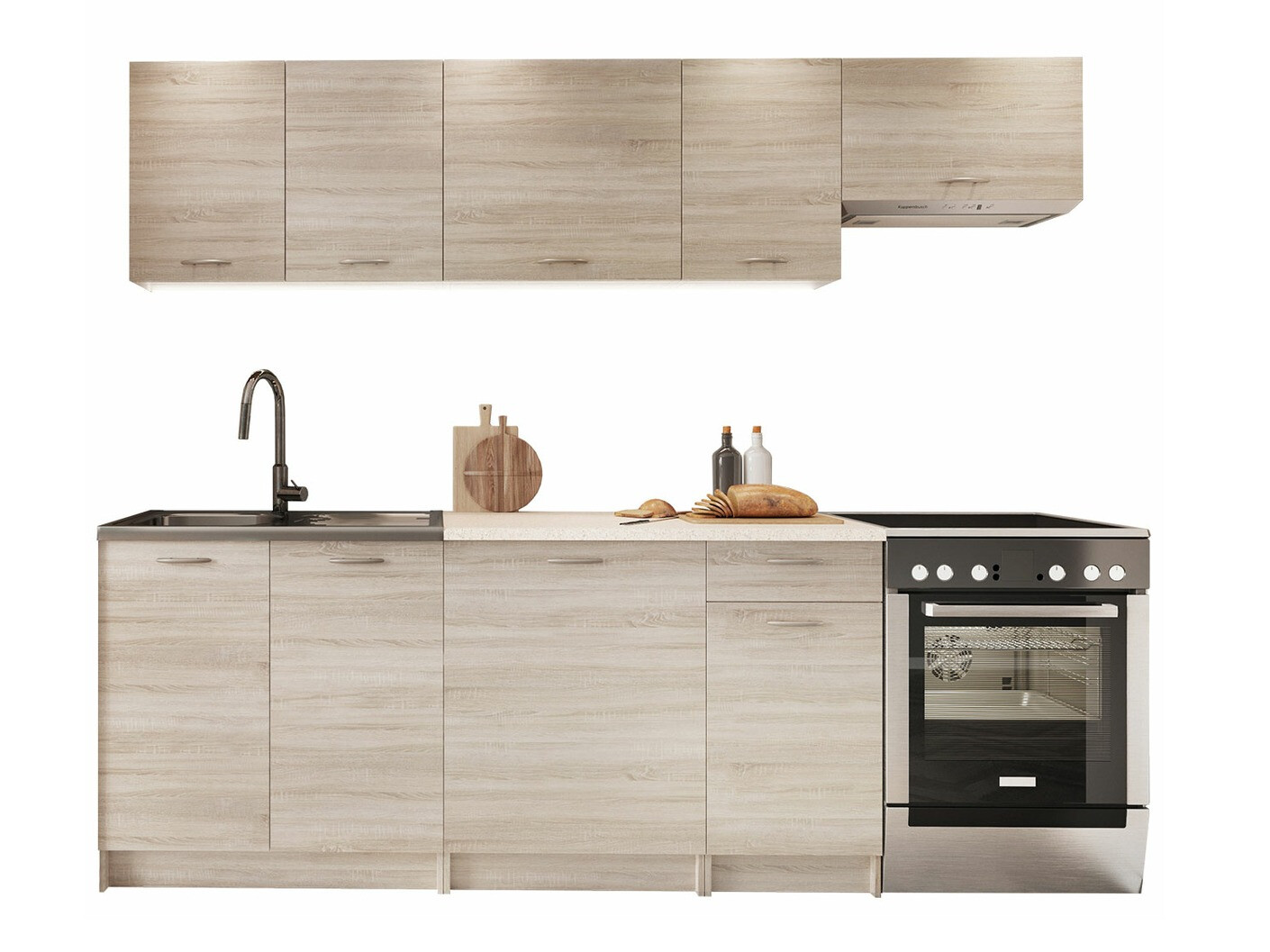 Kitchen set Trenton 105 (Sonoma oak + Beige)