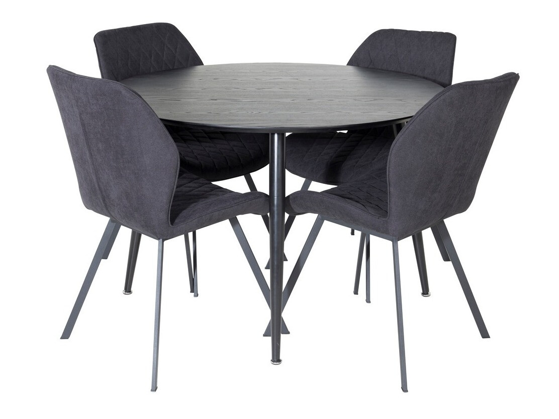Dining set Dallas 1562 (Black)