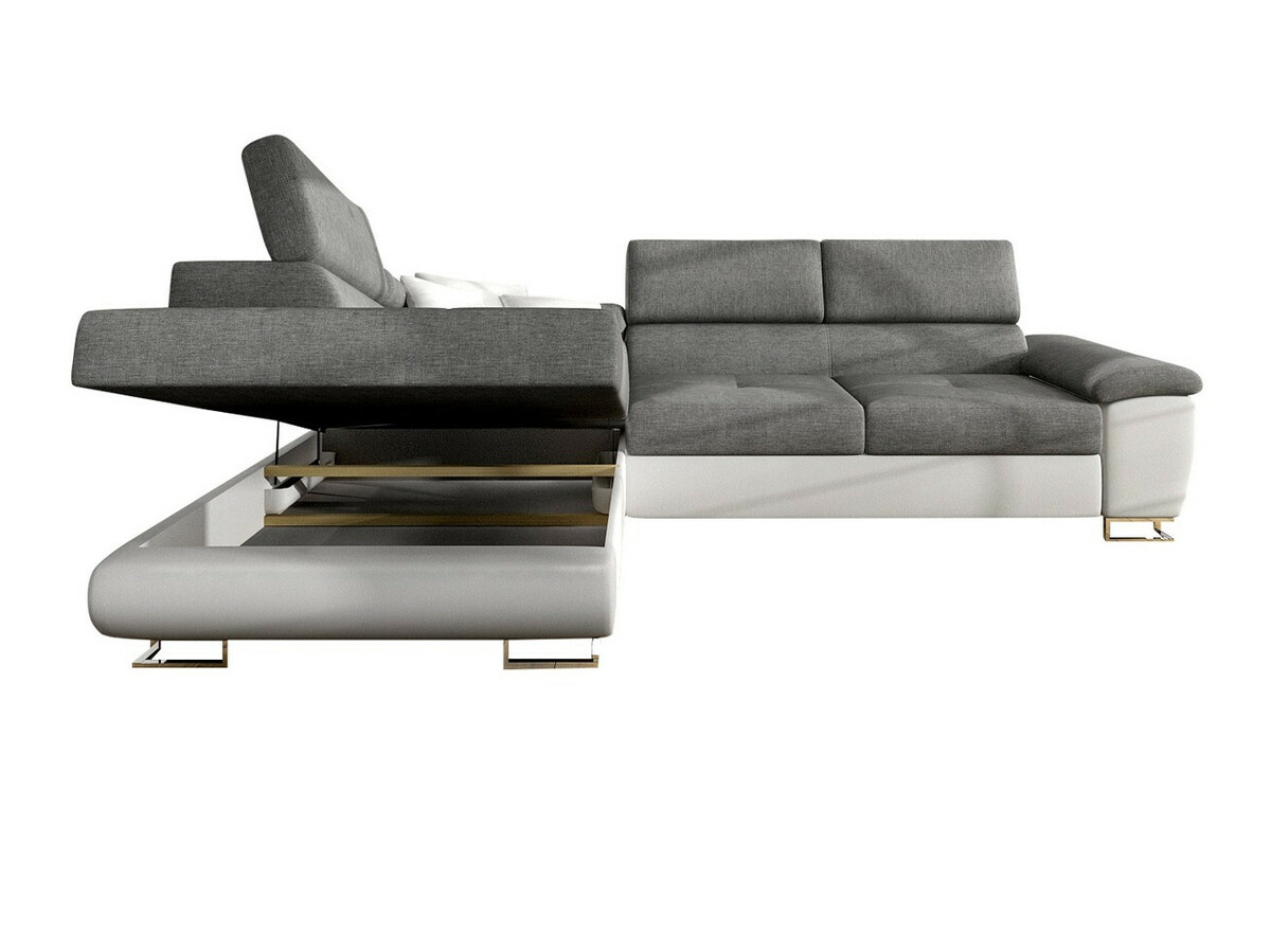 Corner sofa Comfivo Ruta II (Uttario Velvet 2980 + Muna 14)