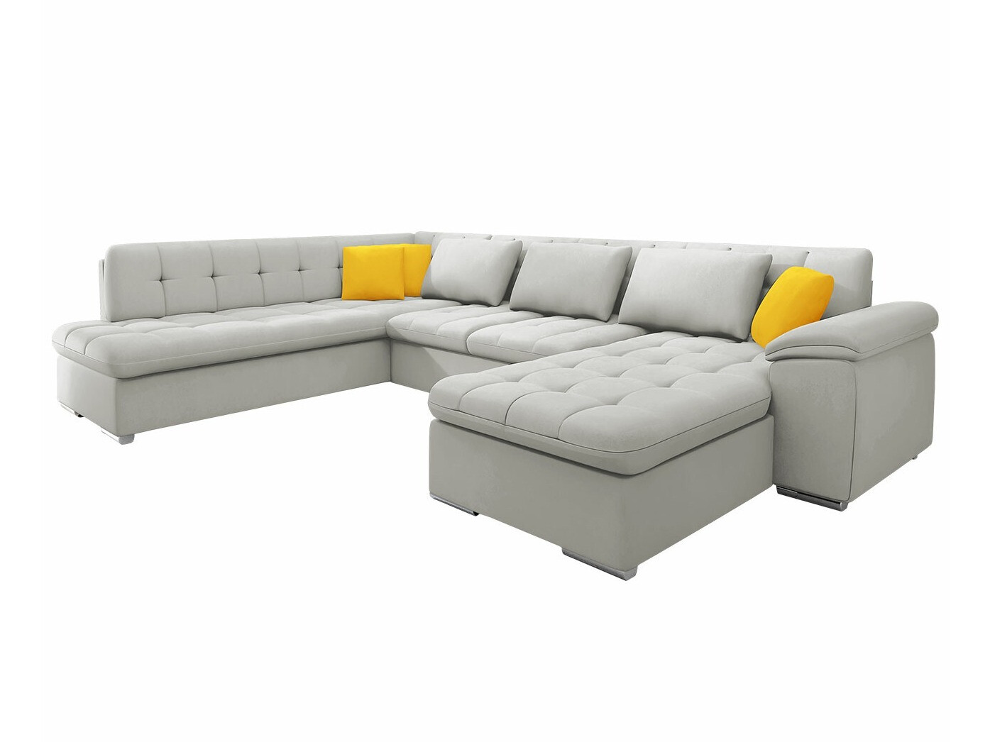 Corner sofa Comfivo Gemma VI (Venus Velvet 2921 + Venus Velvet 2916)