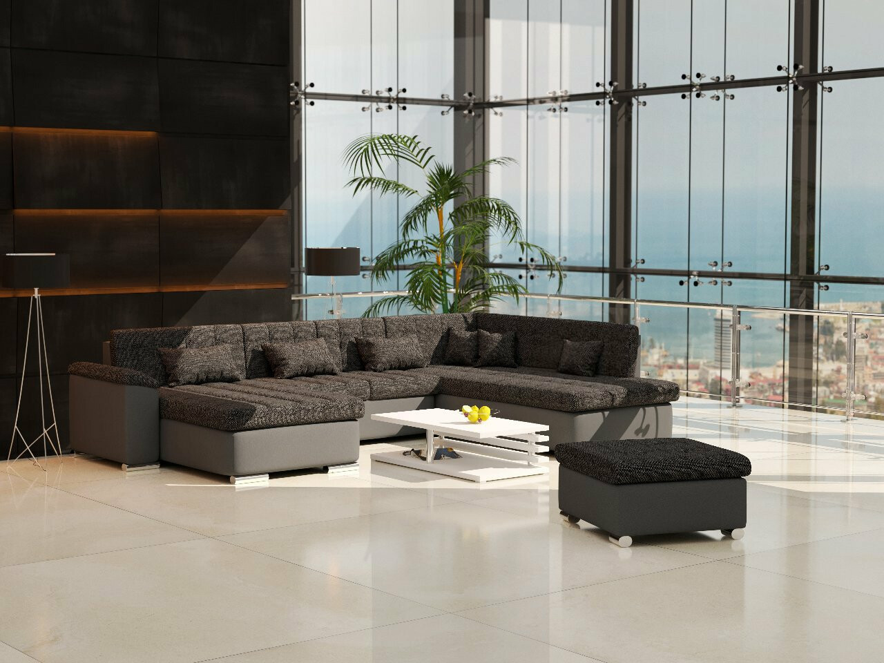 Upholstered furniture set Comfivo 216 (Soft 020 + Majorka 03)