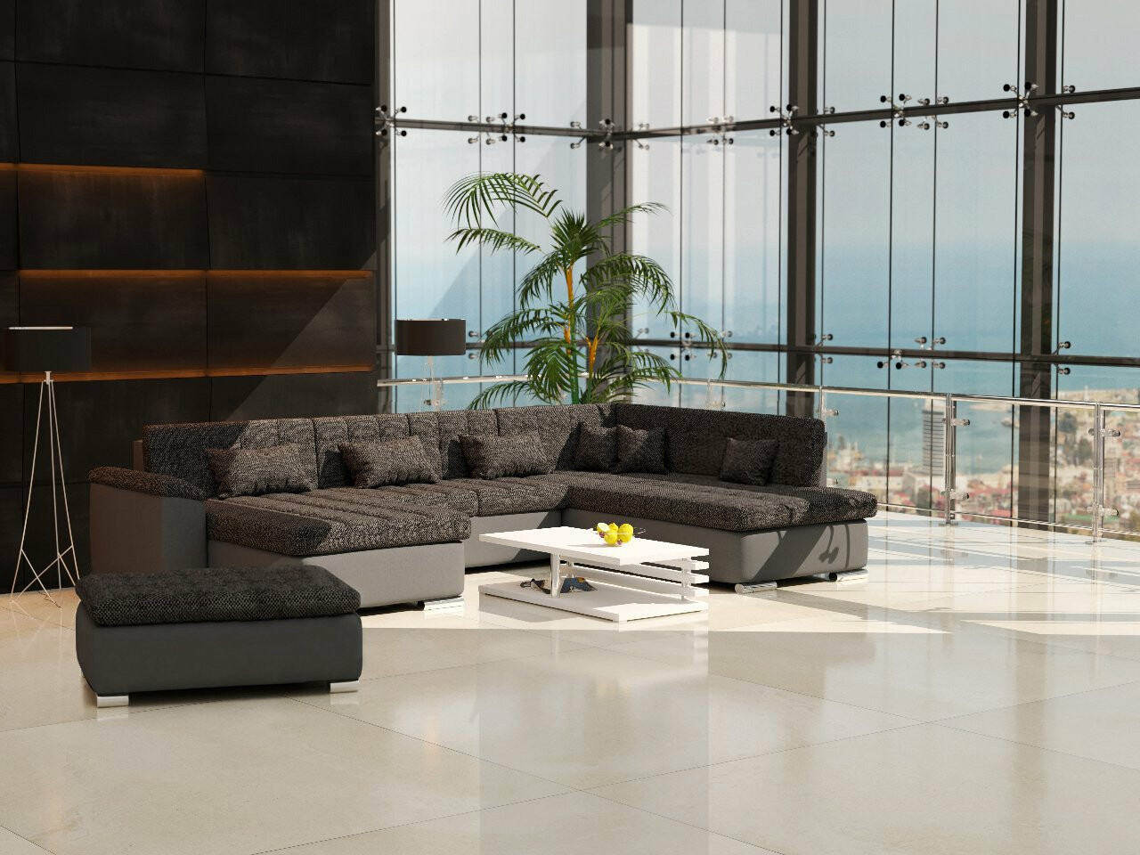 Upholstered furniture set Comfivo 217 (Soft 020 + Majorka 03)