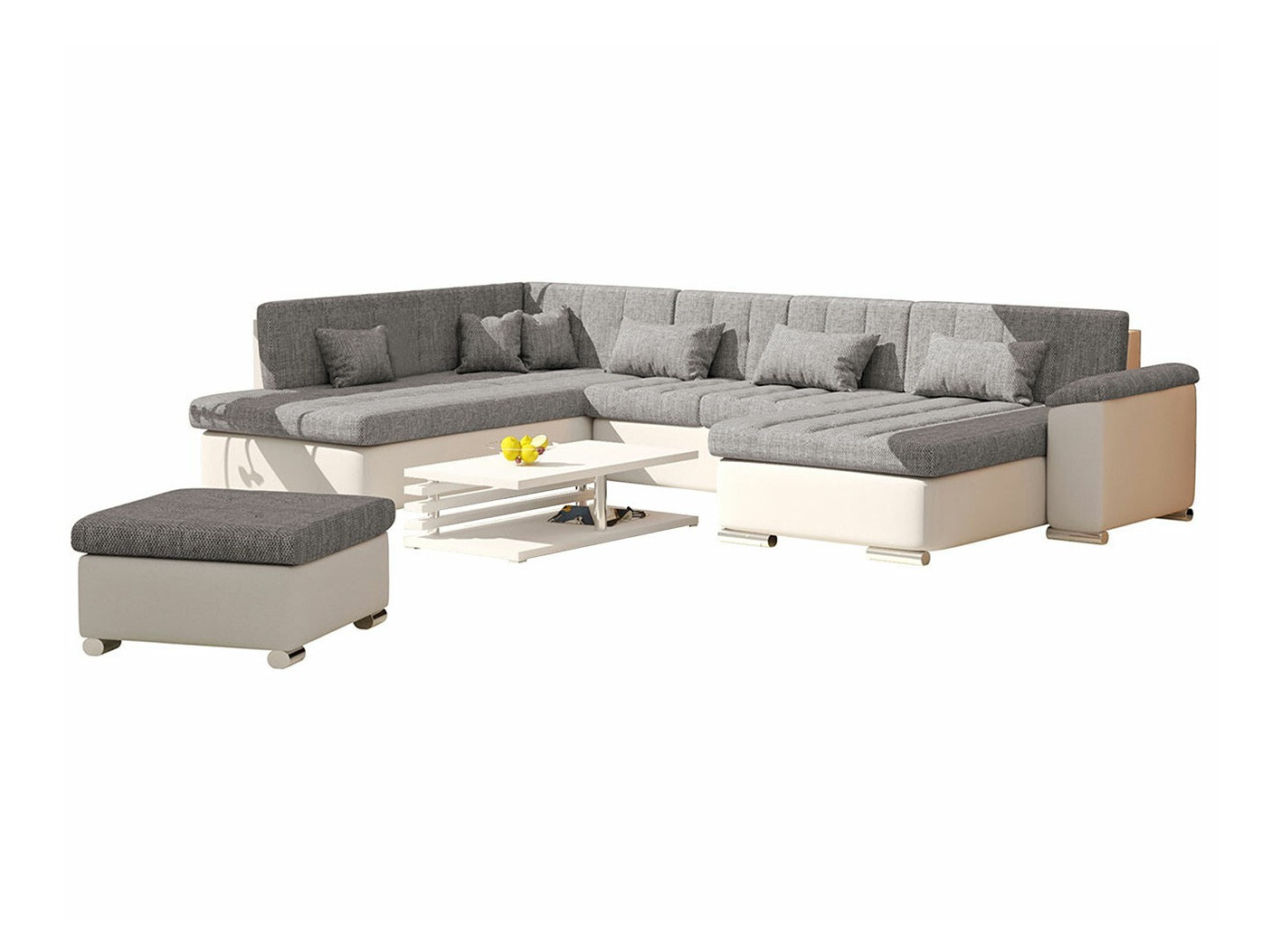 Upholstered furniture set Comfivo Gemma (Soft 017 + Lawa 05)