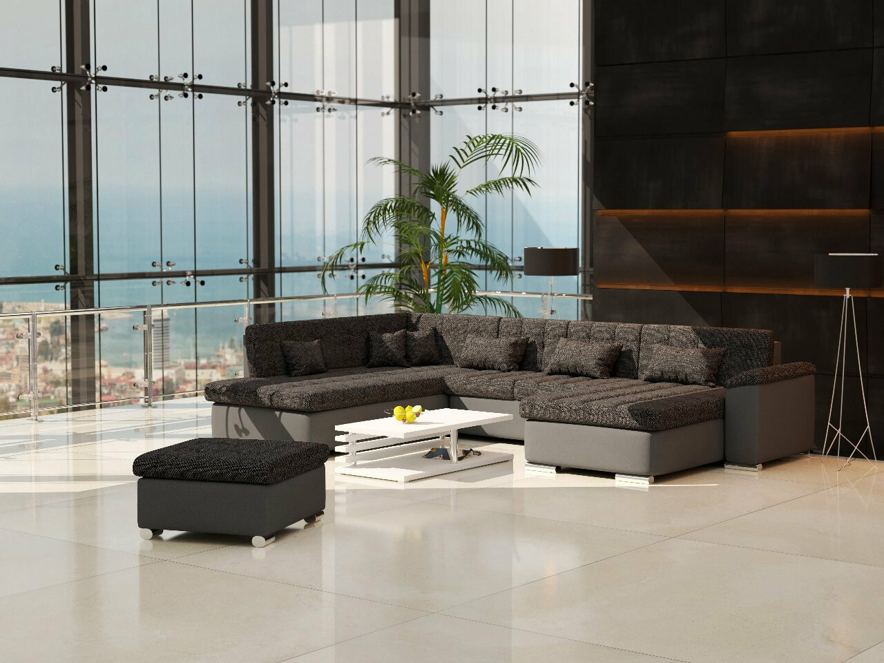 Upholstered furniture set Comfivo Gemma (Soft 020 + Majorka 03)