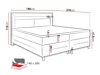 Continental bed Nashville 109 (Soft 010)