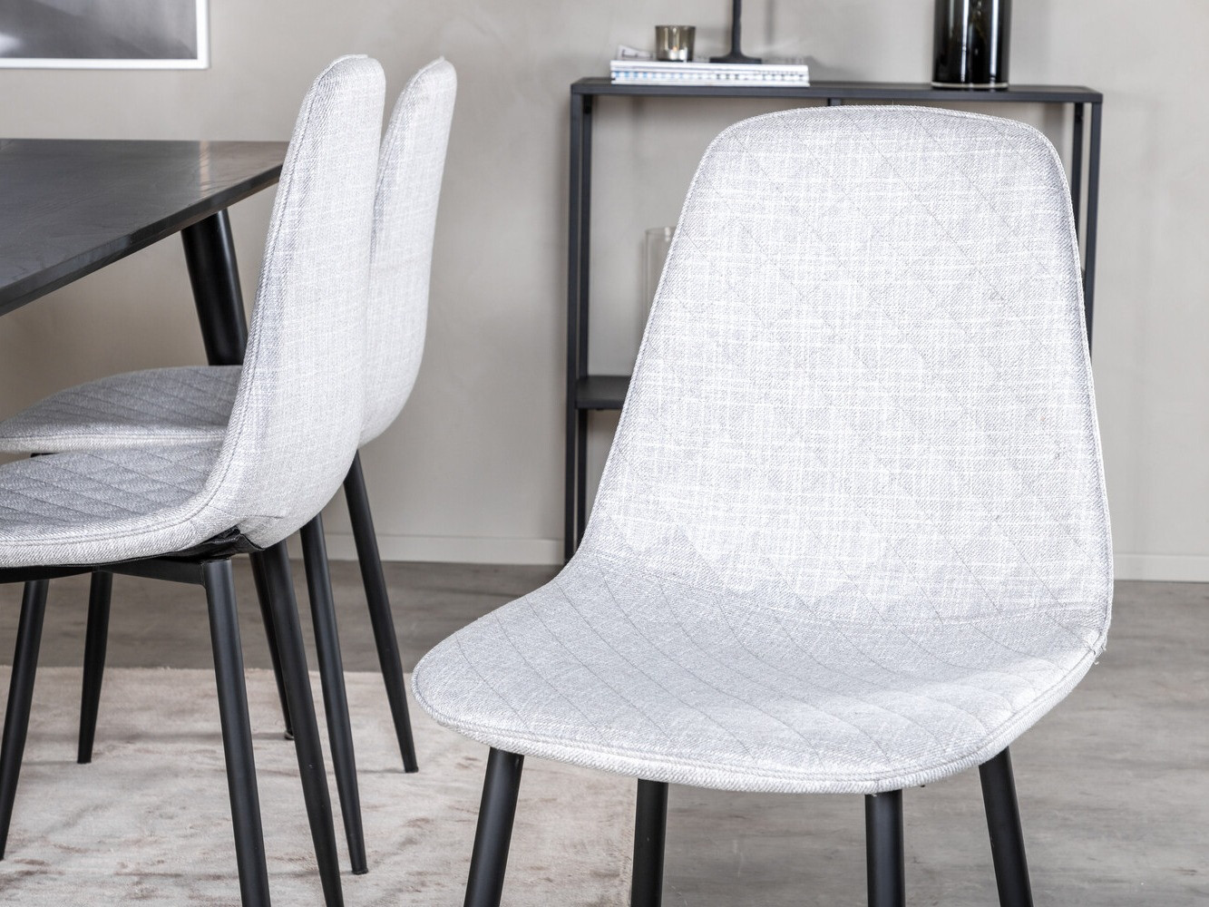 Dining set Dallas 2594 (Black)