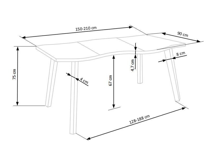 Dining set Houston Lector I