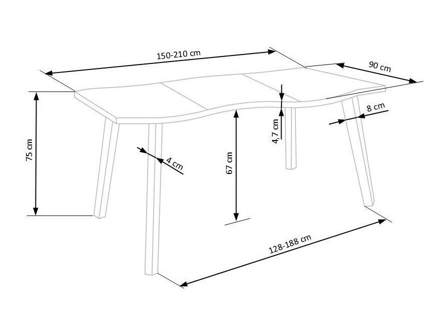 Dining set Houston Lector