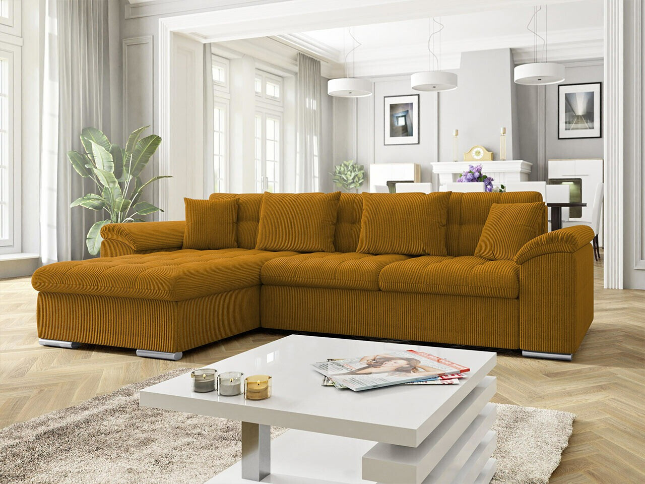 Corner sofa Comfivo 107 (Poso 01)