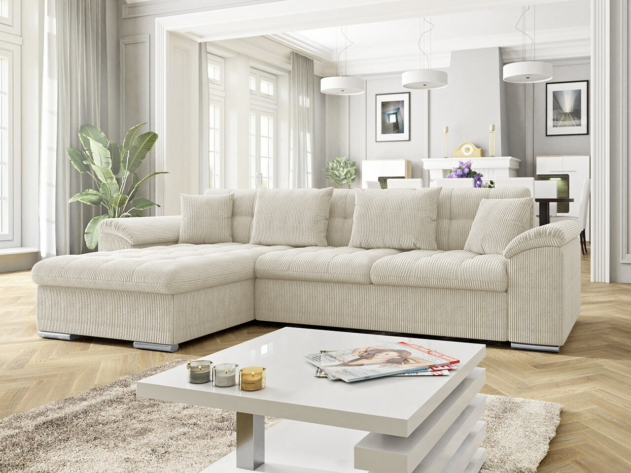 Corner sofa Comfivo 107 (Poso 100)