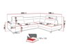 Corner sofa Comfivo 306 (Poso 01)