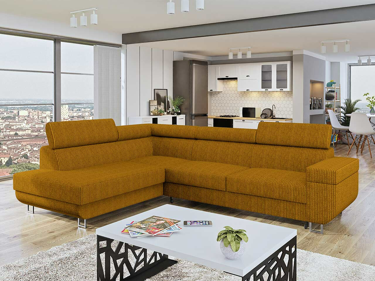 Corner sofa Comfivo Liberta (Poso 01)
