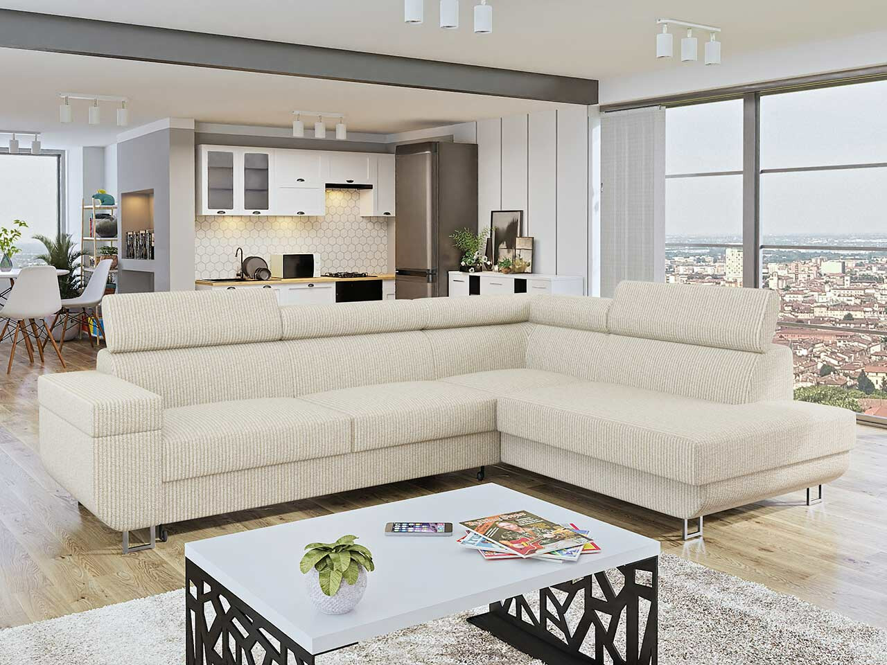 Corner sofa Comfivo Liberta (Poso 100)